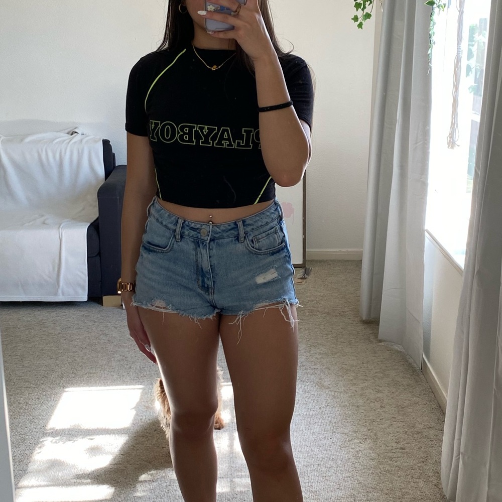 Playboy x MISGUIDED Crop Top